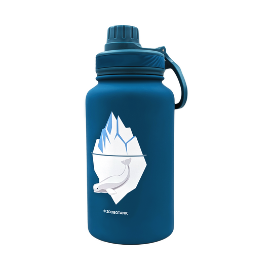 Beluga Whale Z05 Insulated Water Bottle